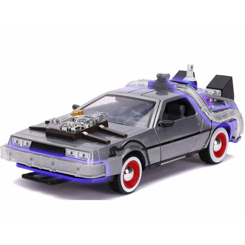 Модель ДеЛориан «Назад в будущее 3» от Jada Toys коллекционная модель фольцваген джетта jada fast