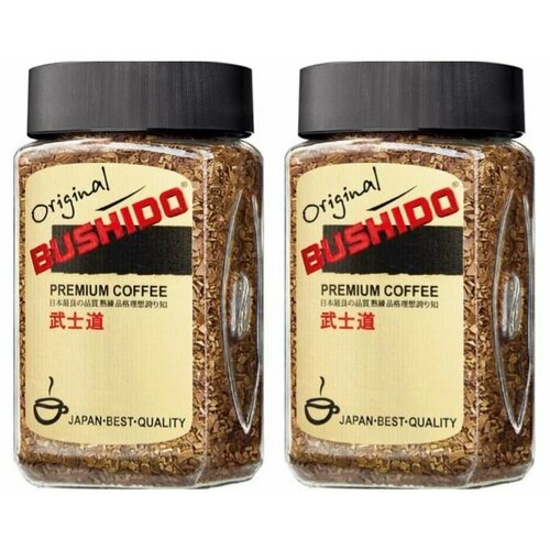 Bushido Кофе растворимый Original, сублимированный, 50 г, 2 шт