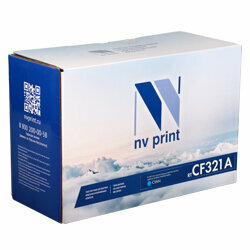 Картридж NV Print CF321A 653A для принтеров и МФУ HP (NV-CF321AC) для M651dn, M651n, M651xh, M680dn, M680f, M680z