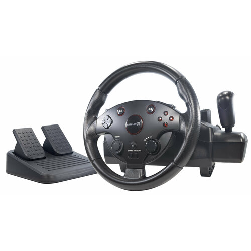 PS 4 Руль ARTPLAYS Street Racing Wheel Turbo C900 совместим с PS3, ПК, Xbox ONE, Xbox 360 руль artplays street racing wheel turbo c900