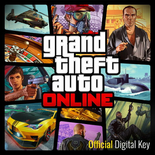 Игра Grand Theft Auto V Online Xbox Series S, Xbox Series X цифровой ключ, Русские субтитры и интерфейс
