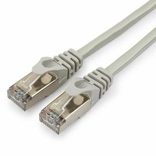 Шнур коммутационный SYSTEM FTP Cat.5e. 4x2x26AWG (7x0.16mm) Cu PVC серый. 1.5m | код SL-30F15D | SUPRLAN ( 1шт. )