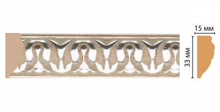 Молдинг Decomaster 101C-59 В33хШ15хШ2400 мм / Декомастер.