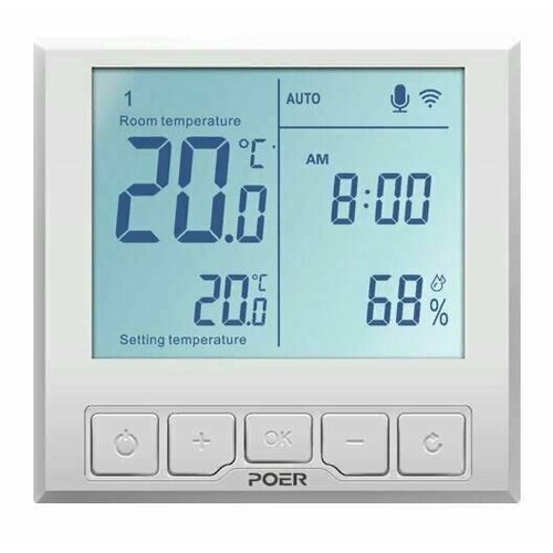 POER WiFi PTC26 терморегулятор для теплого пола