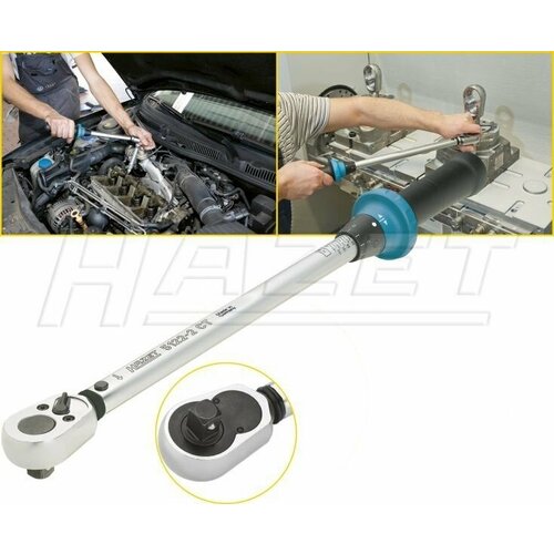 HAZET Динамометрический ключ 1/2 40-200Нм Юбилейный 5122-2CT150-1