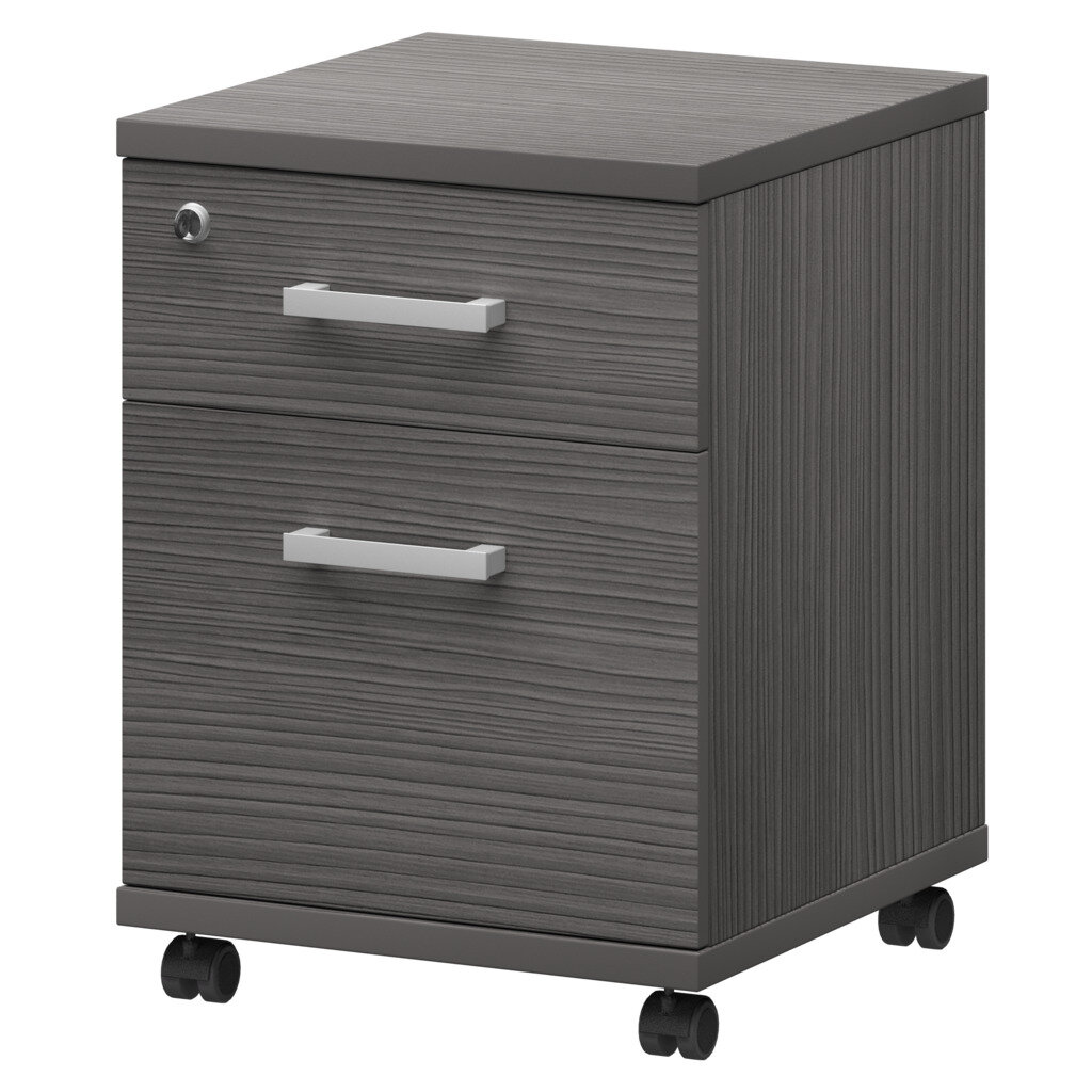 фото Тумба подкатная файловая Программа Техно НТ-330Ф Лиственница