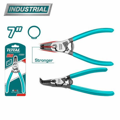 Съемник внешних стопорных колец 7180 мм TOTAL INDUSTRIAL THTJ21802 920₽