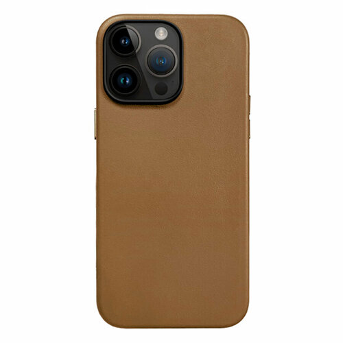 Чехол Leather Case KZDOO Noble Collection для iPhone 14 Pro Max 6.7, коричневый (3)