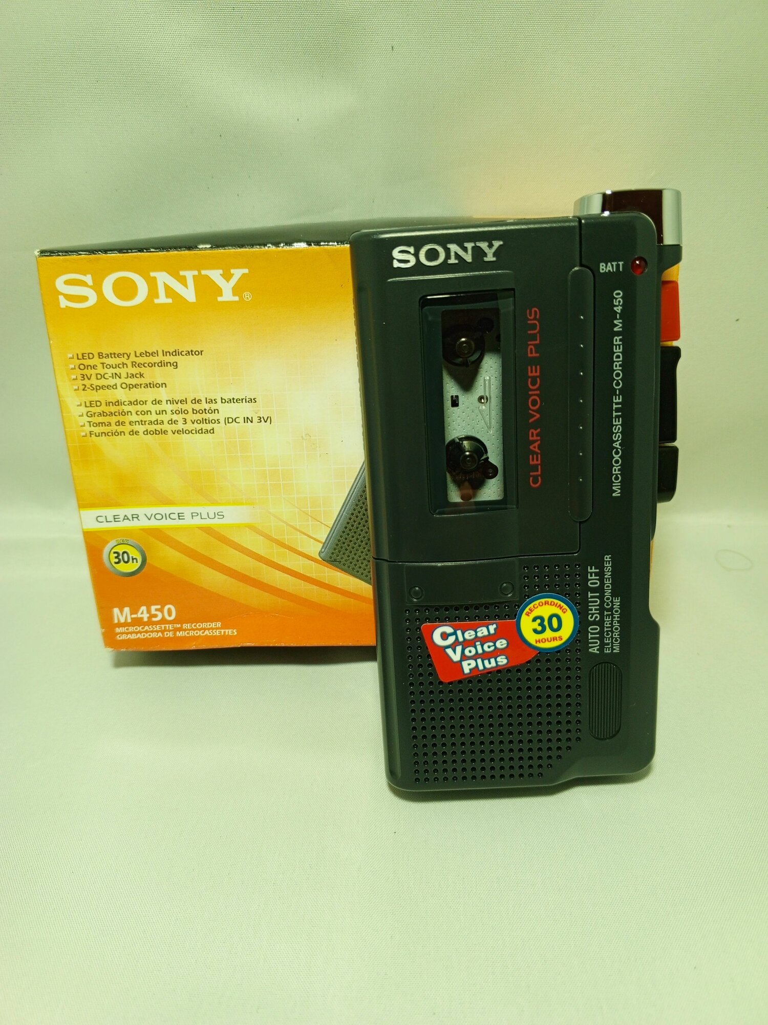 Диктофон на микрокассету Sony M-450