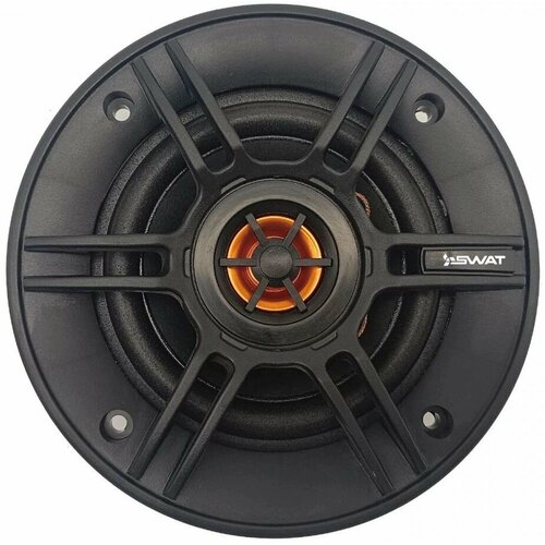 Колонки автомобильные Swat SP-C4 130Вт 88дБ 4Ом 10см 4дюйм ком2кол коаксиальные двухполосные 1199₽