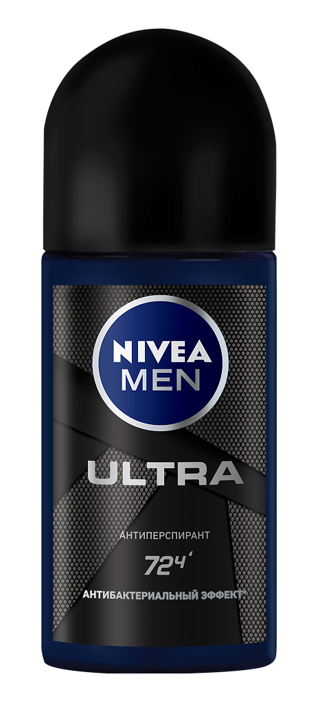 Nivea Men Антиперспирант шарик Антибактериальный эффект Ultra 50 мл 1 шт