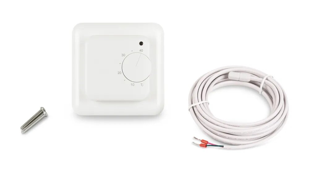 фото Терморегулятор Varmel RTCX1SB для теплого пола до 3,5 кВт, белый