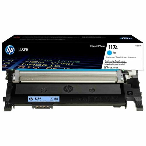 Тонер-картридж HP 117A W2070A чер. для 150/MFP 178/179 картридж лазерный daprint w2070a 117a для принтера hp черный black