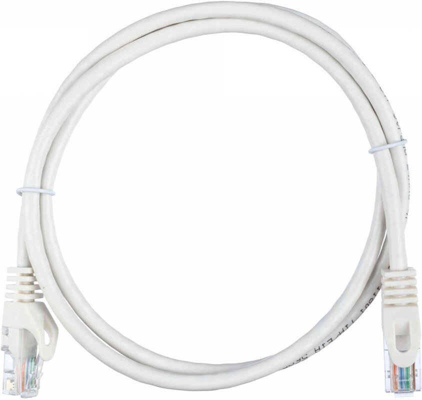 Кабель ACD Патч-корд ACD-LPU5C-10W |ACD-LPU5C-10W| Cat5e UTP 24AWG 4Pair, 7/0.18мм CU Белый, 1.0м, (741746)