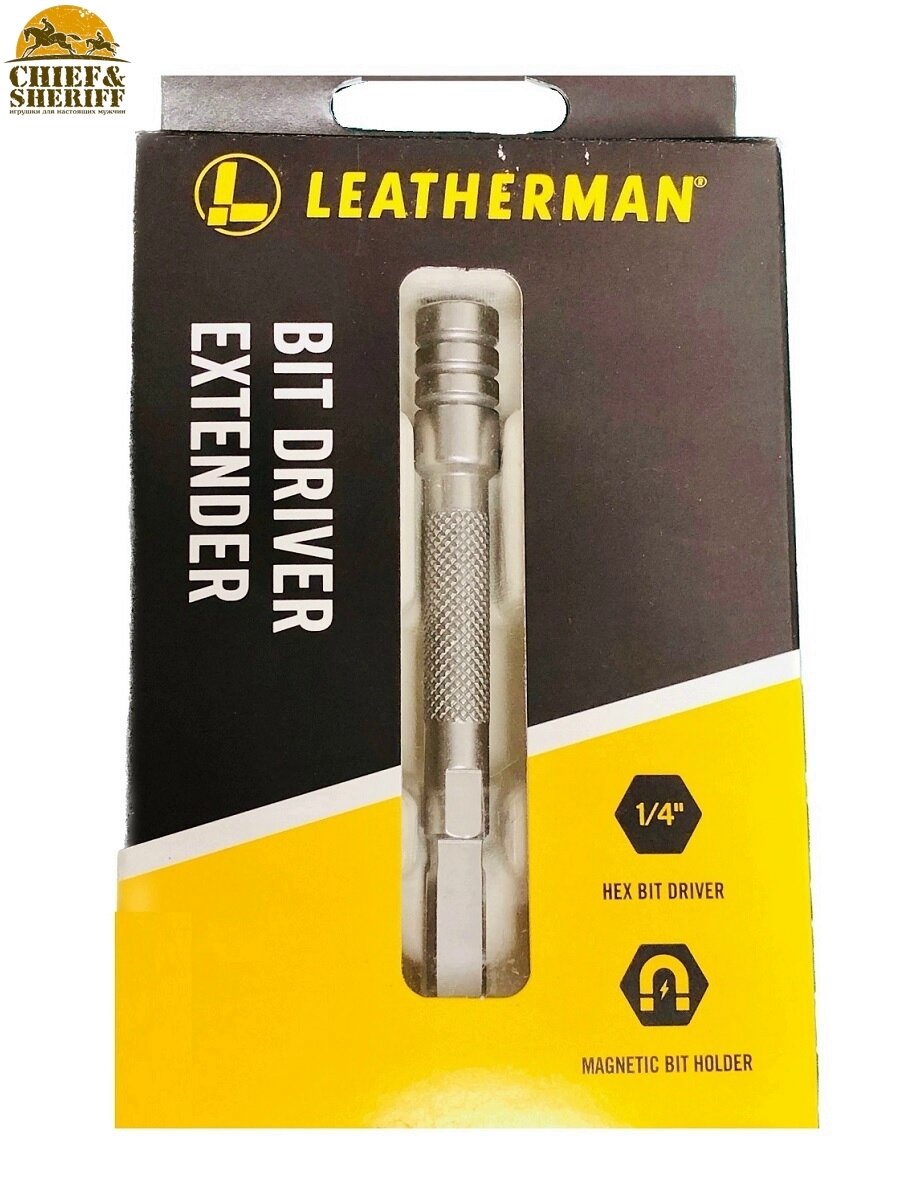 Удлинитель битодержателя Leatherman Bit Driver Extender, Silver, 931009 — фото 1