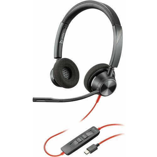 Гарнитура Plantronics Poly BlackWire 3320 USB-A 213935-01 8890₽