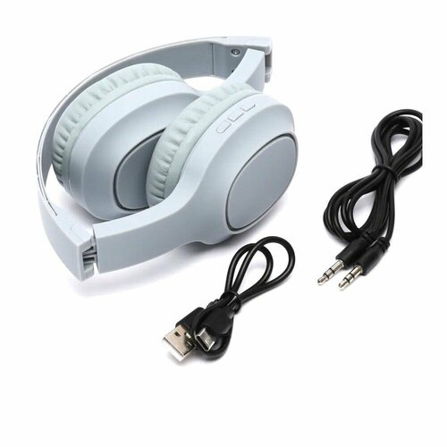 Наушники Hoco W46 Charm Light Blue-Grey 6942007601719 895₽