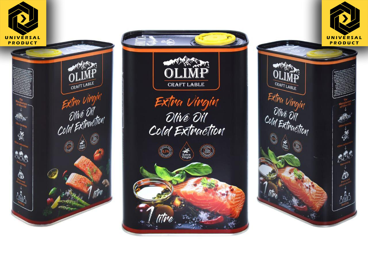 Масло Оливковое Рафинированное OLIMP Craft Label Extra Pomace, Высший Сорт, 1л (Греция) — фото 1