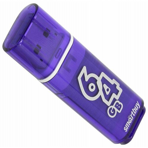 USB30 Флешка 64 Гб Smartbuy Glossy 2848₽