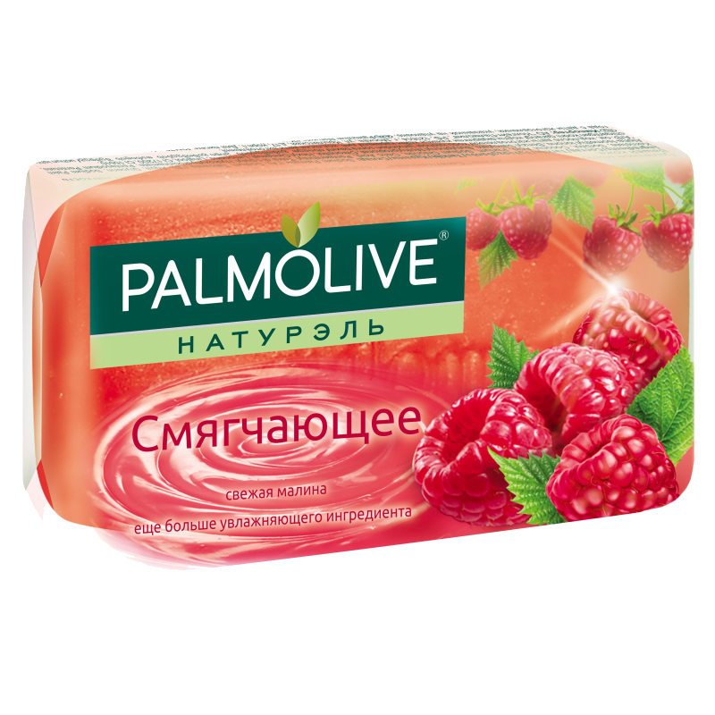 Palmolive Мыло Смягчающее с глицерином Свежая малина 90 г 1 шт