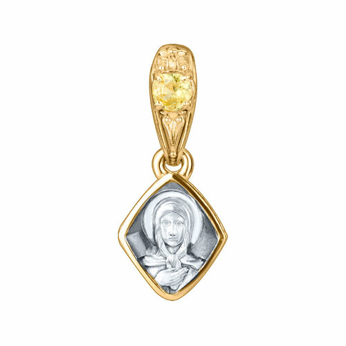 Иконка CORDE Позолоченная подвеска 