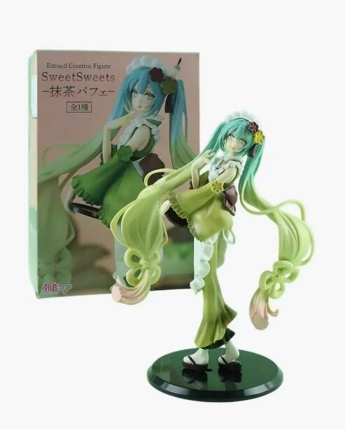 фото Аниме Фигурка Hatsune Miku Matcha Parfait 20 см