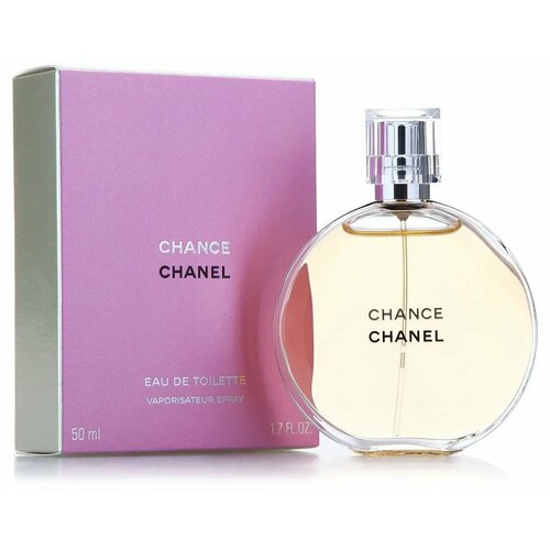 Chanel женская туалетная вода Chance, Франция, 50 мл chanel chance eau de toilette for women 35ml