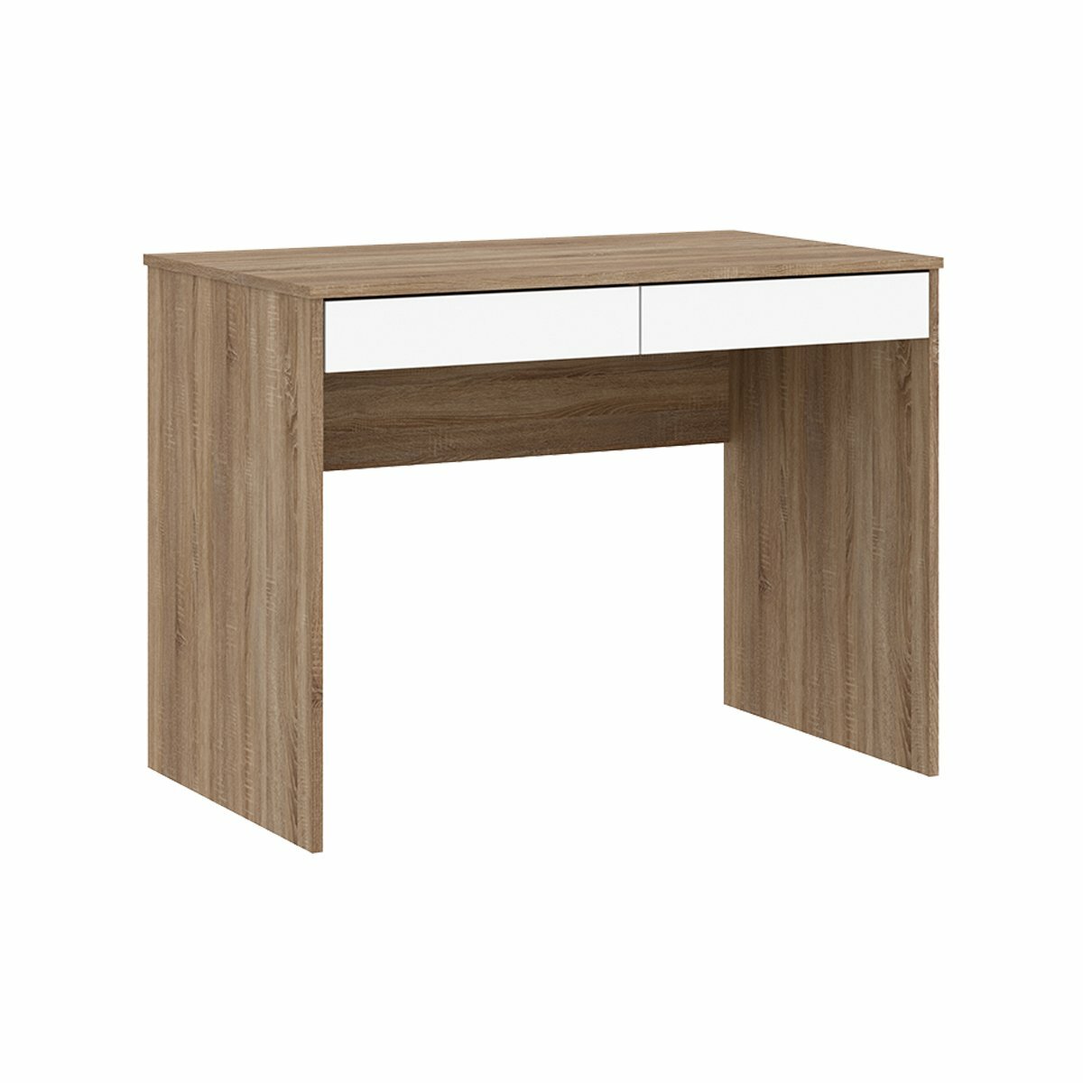 фото Стол письменный СП-06 - Дуб сонома / Белый