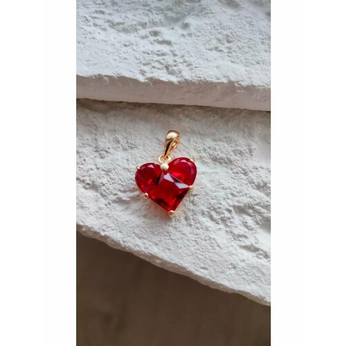 Моносерьга , кристалл, желтый