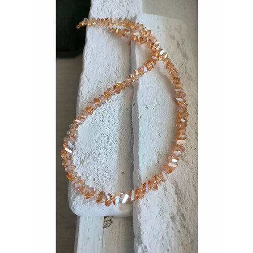 Чокер коричневый бежевый 600₽