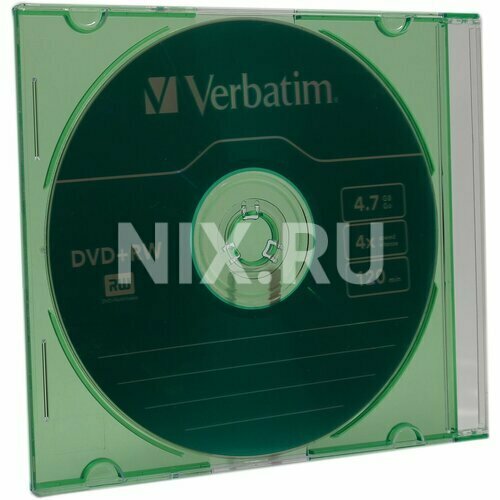 Диск DVD+RW Verbatim 43636/43297