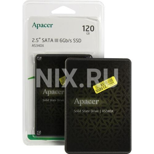 Накопитель SSD Apacer AS340 Panther 120Gb (AP120GAS340XC-1) - фото №7