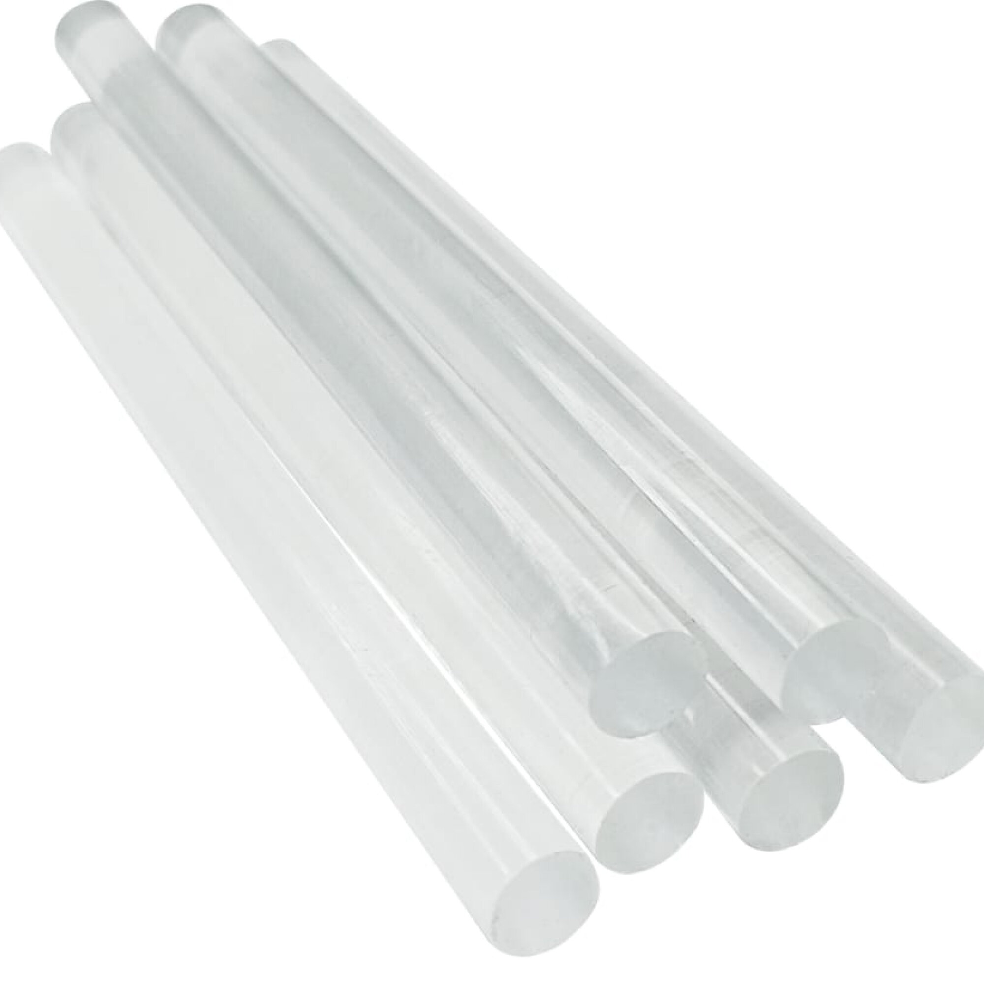 Клеевые стержни VertexTools, прозрачные, 11×150 мм, для термопистолета, 6 шт