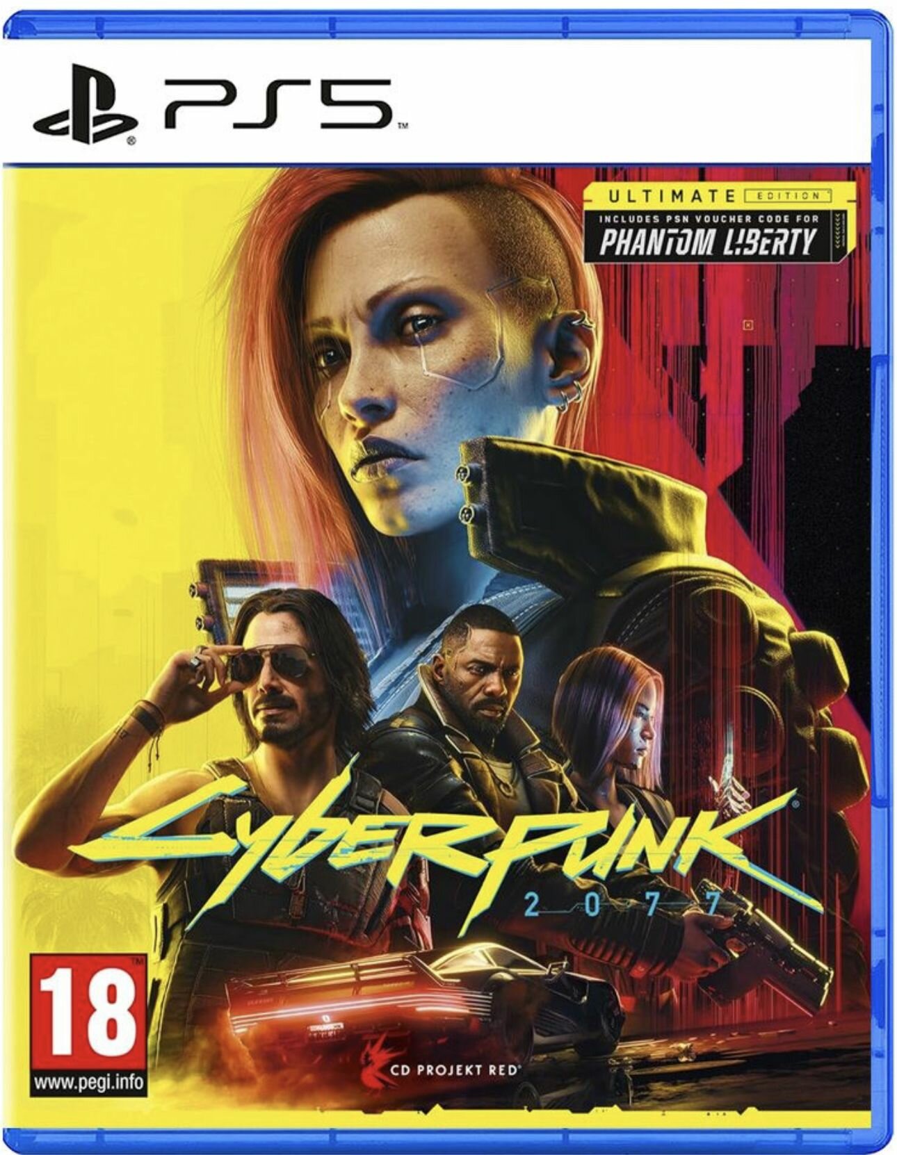 Cyberpunk 2077 + DLC phantom liberty (для PlayStation 5 русский язык)