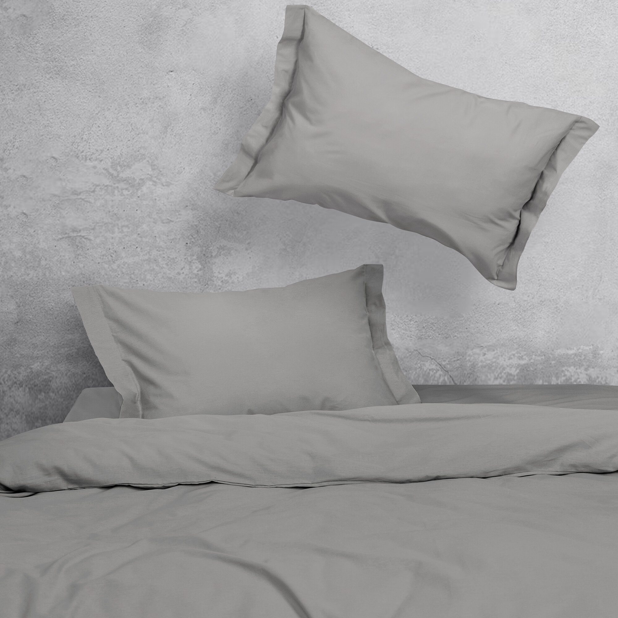 фото Комплект постельного белья Василиса Глянец из перкаля, Евро, наволочки 50х70 см, 100% хлопок