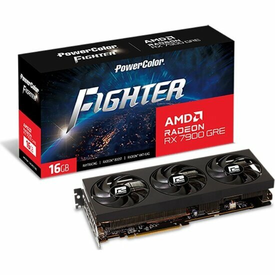 Видеокарта Powercolor Radeon RX 7900 GRE FIGHTER 16G