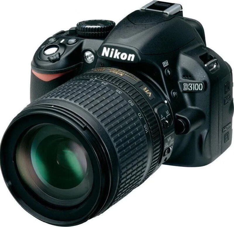 Фотоаппарат Nikon D3100 KIT 18-105mm , Black
