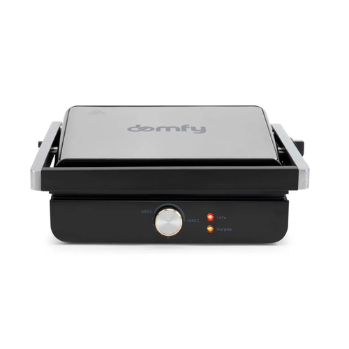 Электрогриль DOMFY DSM-EG301 черный и серебристый 1115100₽