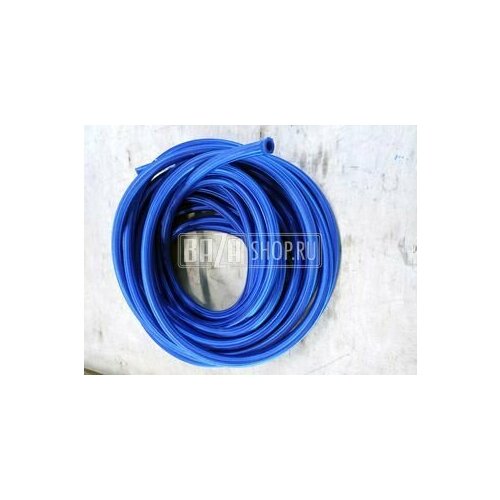 Шланг d 14 (ГВУ) 1 м. погон. (Силикон c PES оплеткой 14x3 - 1,6 МПА) синий МБС
