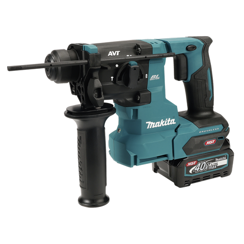 Перфоратор MAKITA HR010GD201 SDS-PLUS 40 вольт 2x 25 Ач аккумулятор быстрое зарядное устройство вытяжка пыли DX 82000₽