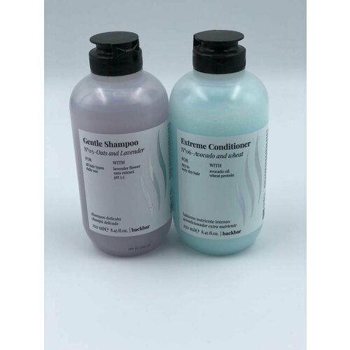 Косметический набор профессиональной косметики для волос Back Bar 06 Увлажняющий Экстрим кондиционер250 мл и 03 Шампунь жидкий с лавандой250 мл 2500₽