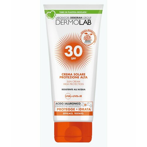 Deborah Dermolab Солнцезащитный крем для лица и тела SUN CREAM HIGH PROTECTION SPF 30 200 мл