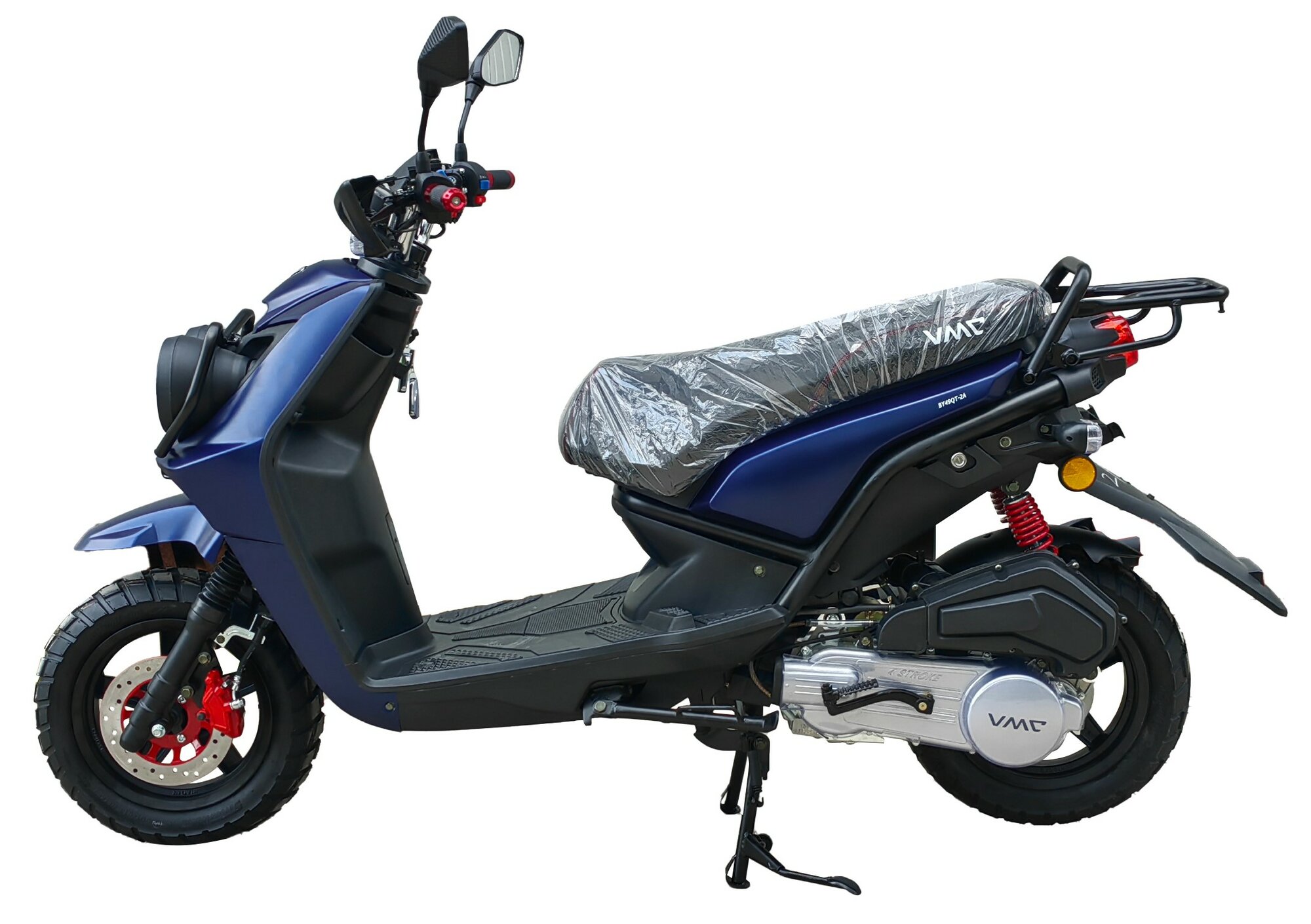 Скутер VMC VENTO SMART II 150 куб. см. (49cc) синий матовый/схож с Yamaha BWS 2/без постановки на учет в ГАИ