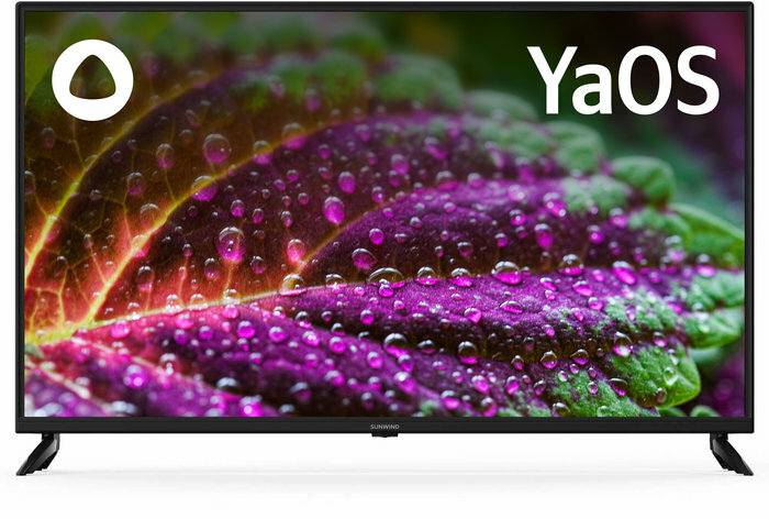 Телевизор SunWind SUN-LED43XU400, 43", 4K Ultra HD, Smart TV, черный