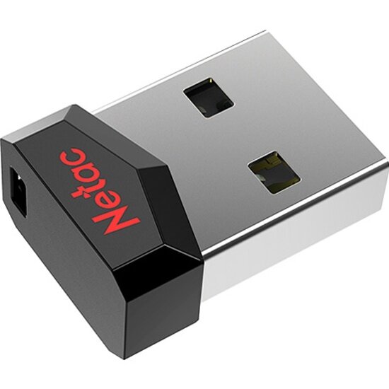 USB флешка Netac UM81 16Gb black USB 2.0 (NT03UM81N-016G-20BK) — фото 1