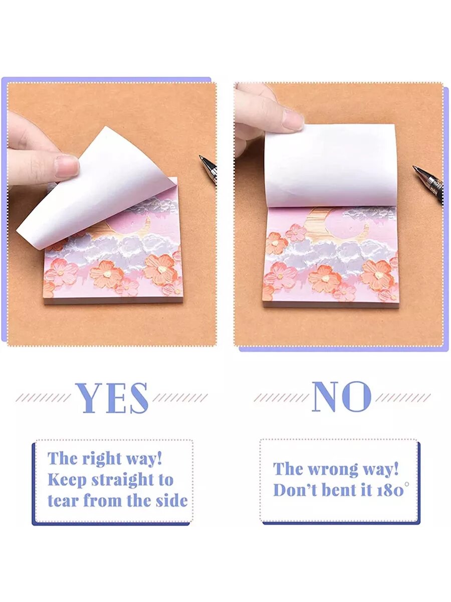 Стикеры, блок для заметок - 80 листов — фото 1