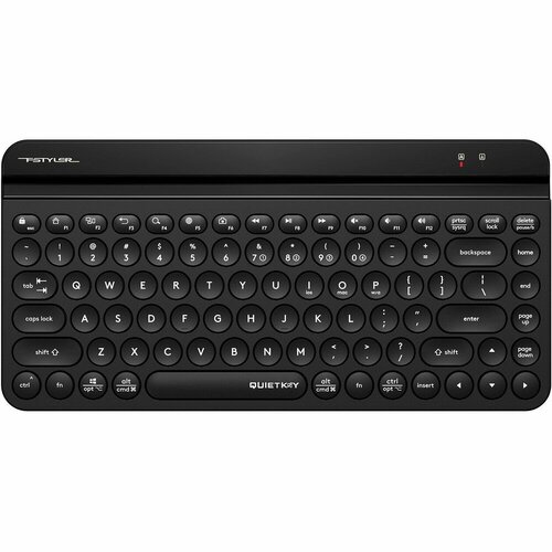 Клавиатура беспроводная A4Tech Fstyler FBK30 black USB BTRadio slim Multimedia FBK30 BLACK 2033₽