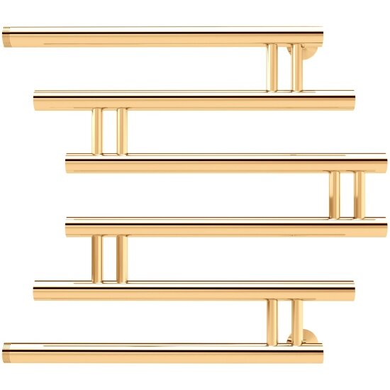 Полотенцесушитель Indigo® Фокстрот Zip б/п (н. р.1") 50/50 (к-3 Золото) INDIGO