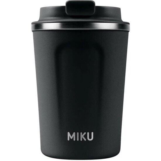 Термокружка Miku TH-MG-380B, черный, 0,38 л