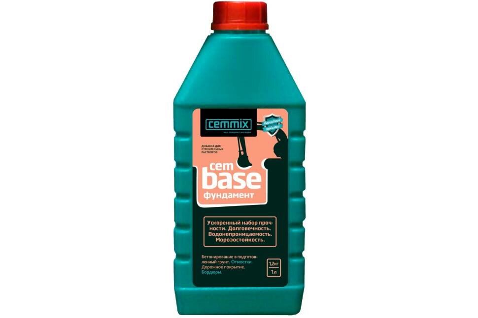Добавка для фундамента CEMMIX CemBase 1 л 529033